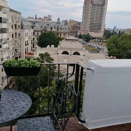 Best View Central Central Old Town Bright Studio * 布加勒斯特